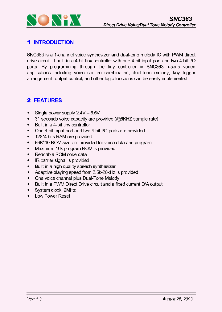 SNC363_1314051.PDF Datasheet