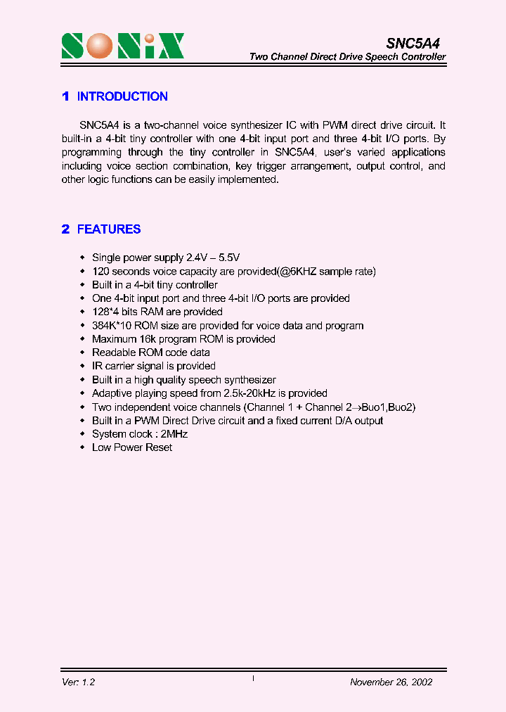 SNC5A4_1120875.PDF Datasheet