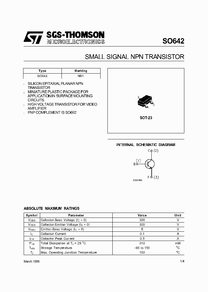 SO642_1170734.PDF Datasheet
