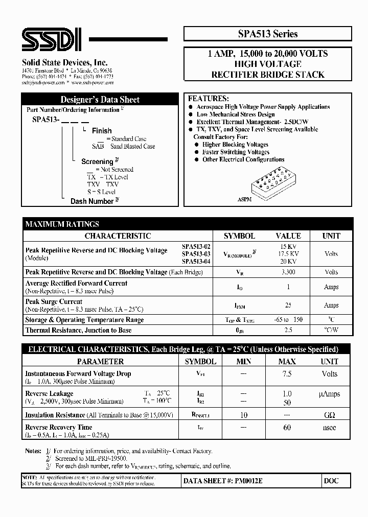 SPA513_1315304.PDF Datasheet