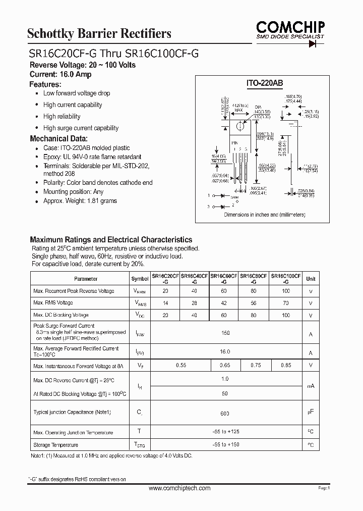 SR16C80CF-G_1315959.PDF Datasheet