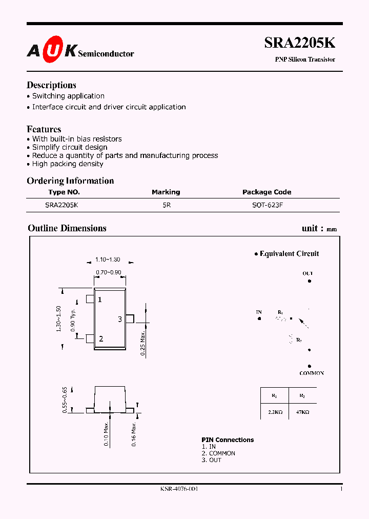 SRA2205K_1316148.PDF Datasheet