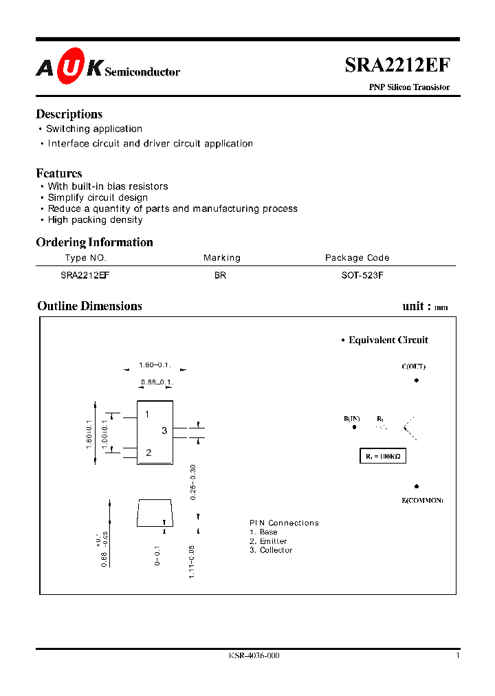 SRA2212EF_1316194.PDF Datasheet