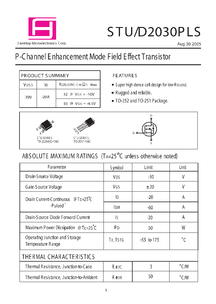 STD2030PLS_1173727.PDF Datasheet