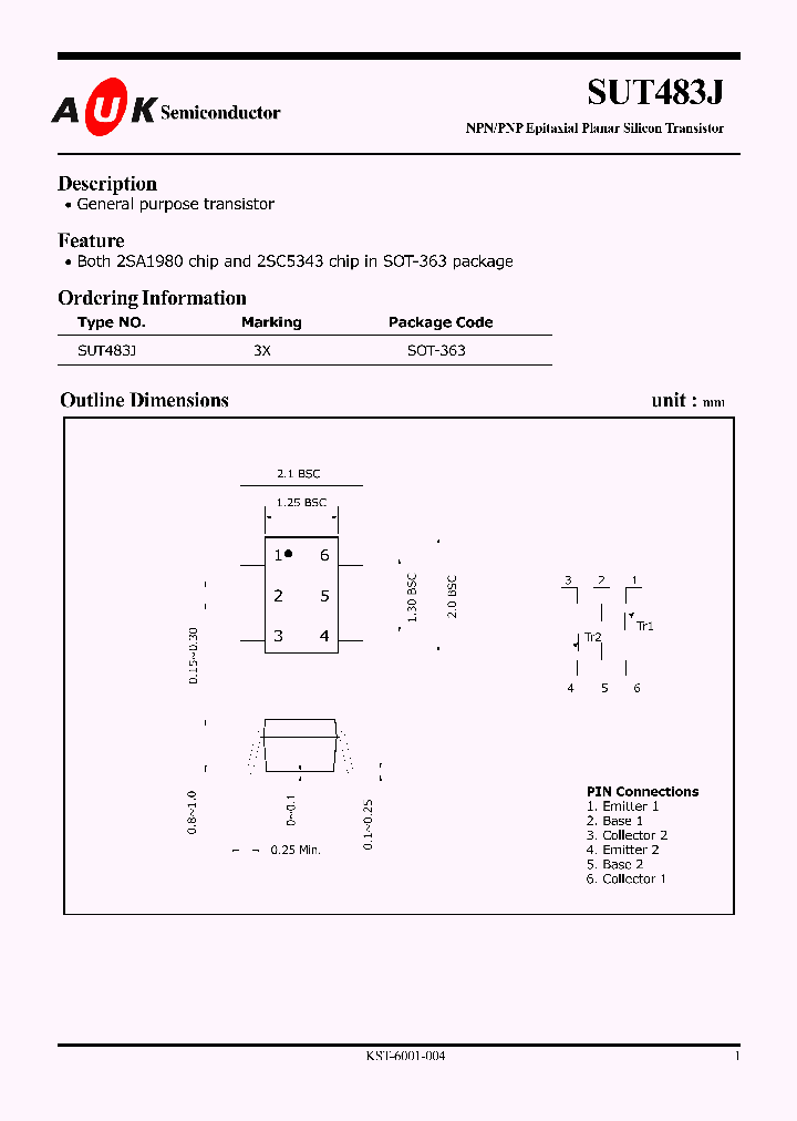 SUT483J_1319940.PDF Datasheet