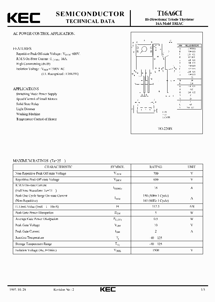 T16A6CI_1320854.PDF Datasheet