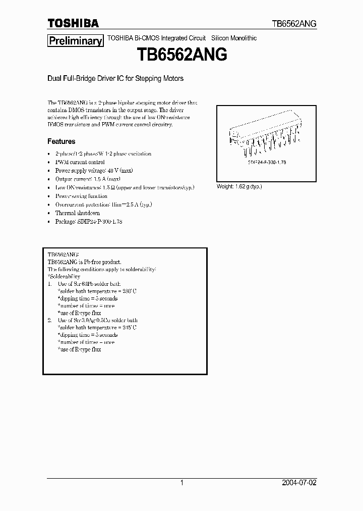 TB6562ANG_1321811.PDF Datasheet