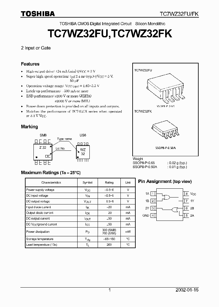 TC7WZ32FK_1156000.PDF Datasheet