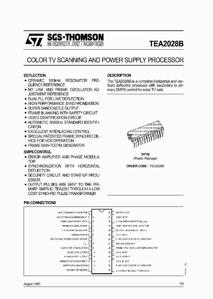 TEA2028B_1060953.PDF Datasheet