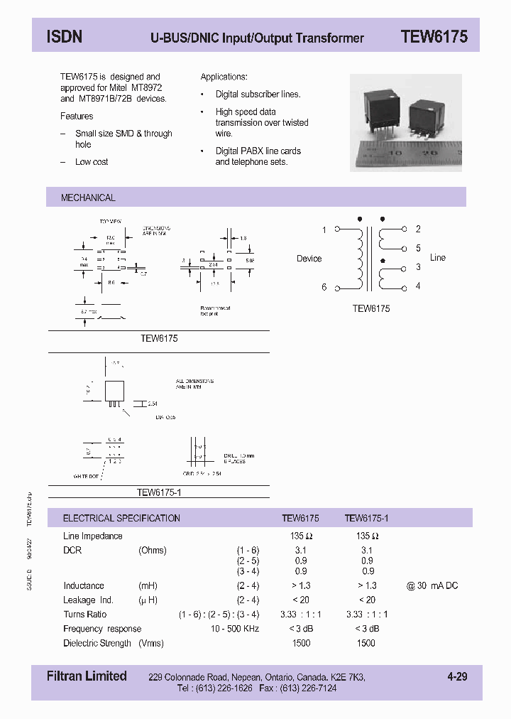 TEW6175_1105964.PDF Datasheet