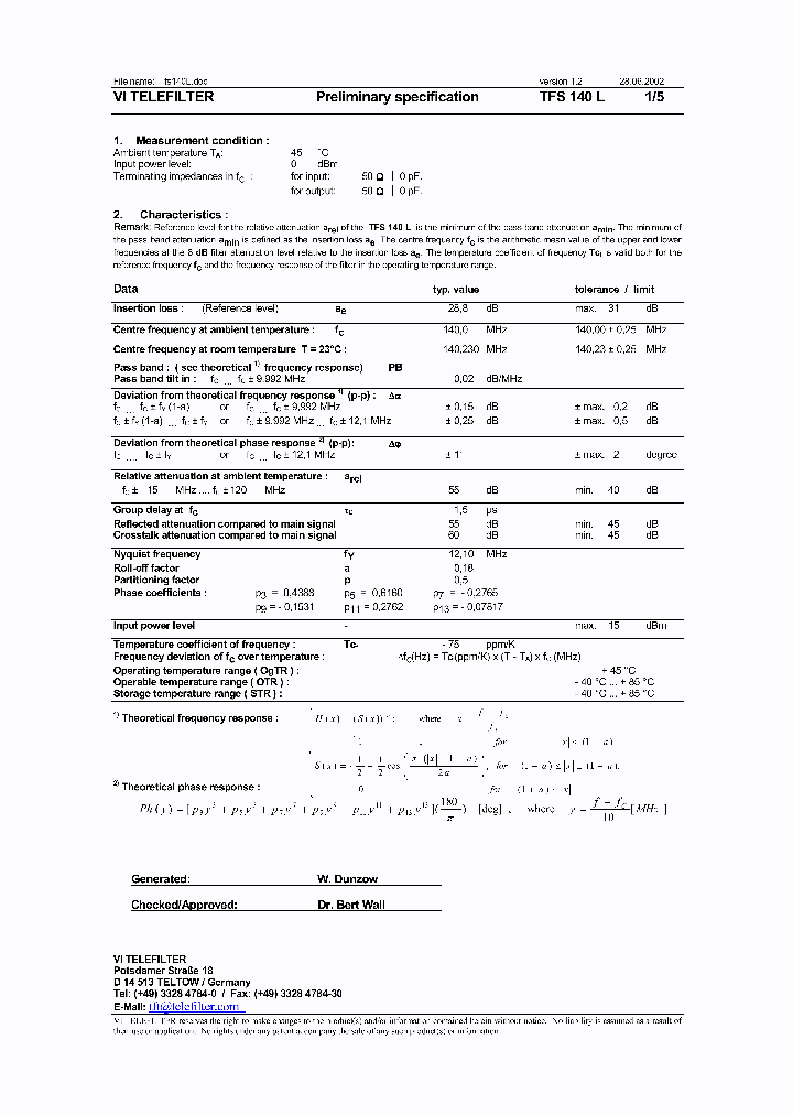 TFS140L_1324415.PDF Datasheet