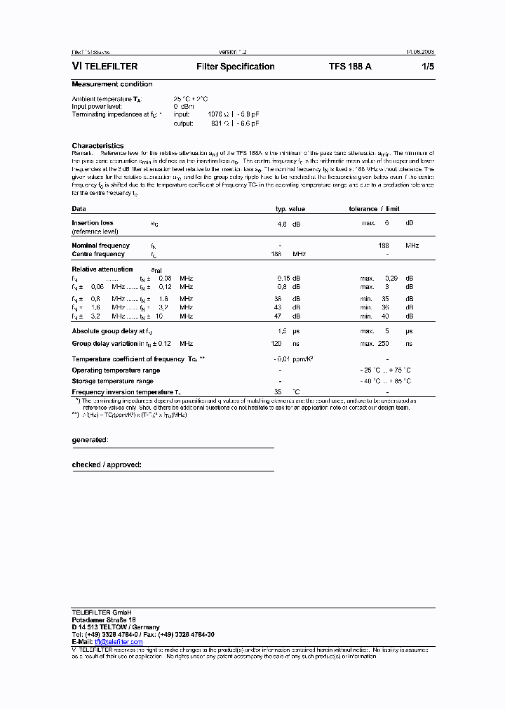 TFS188A_1324458.PDF Datasheet