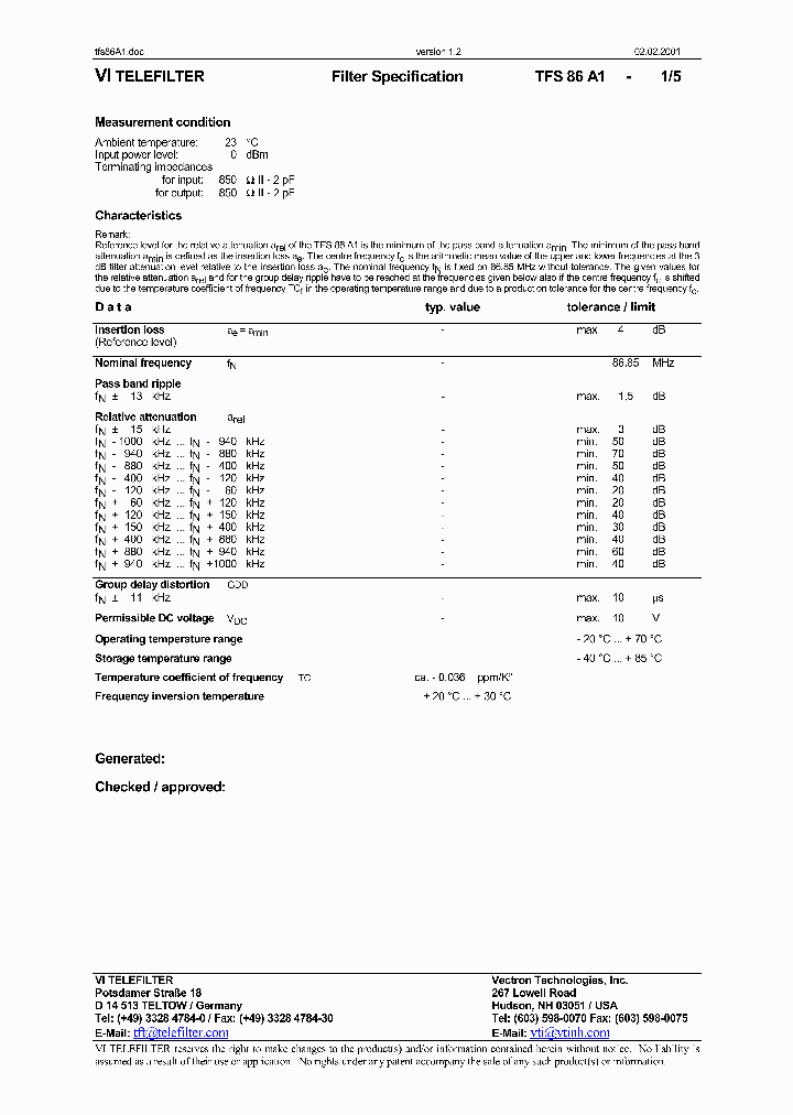 TFS86A1_1324733.PDF Datasheet