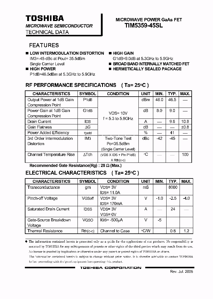 TIM5359-45SL_1325168.PDF Datasheet