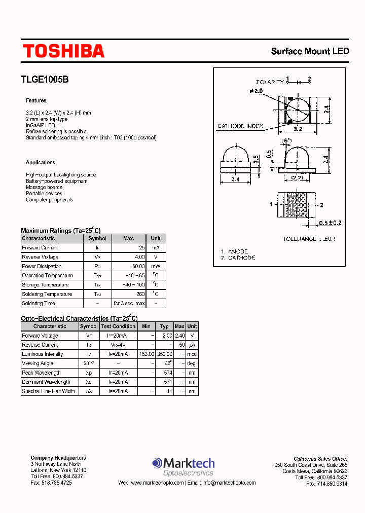 TLGE1005B_1326197.PDF Datasheet