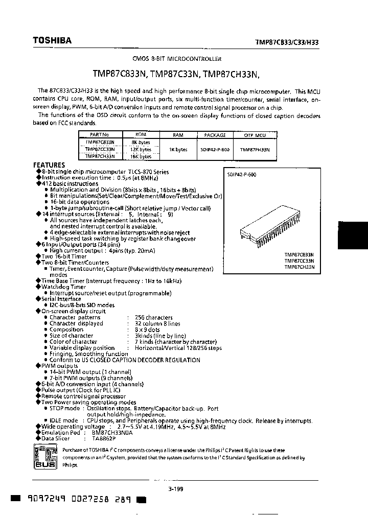 TMP87CH33_1327243.PDF Datasheet