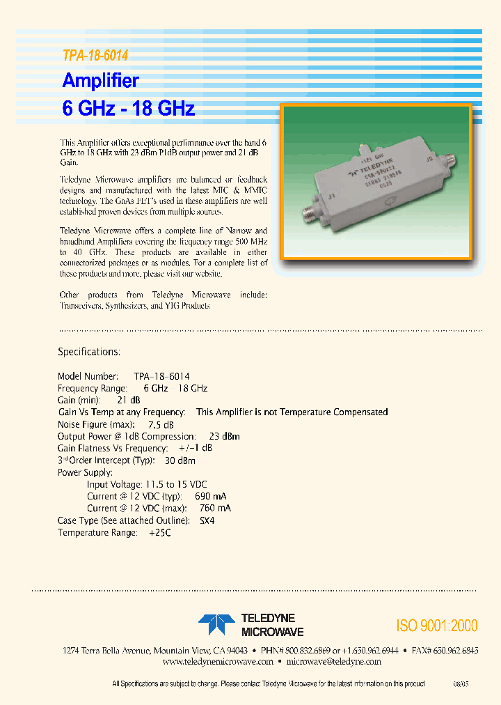 TPA-18-6014_1327840.PDF Datasheet