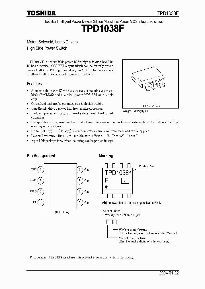 TPD1038F_1328055.PDF Datasheet