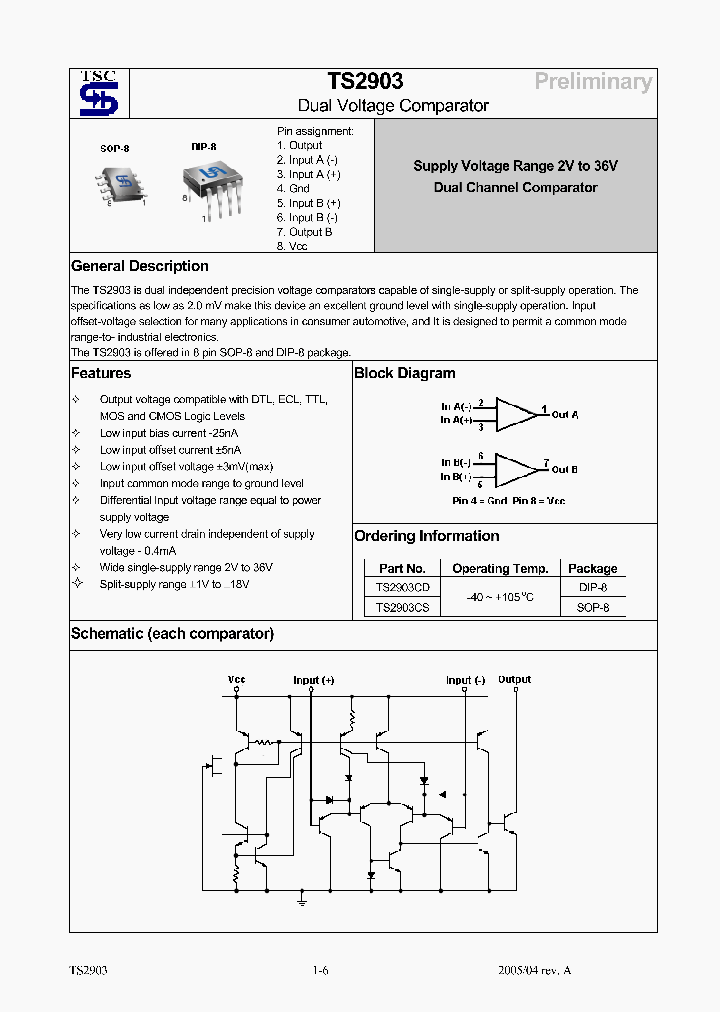 TS2903CS_1328916.PDF Datasheet