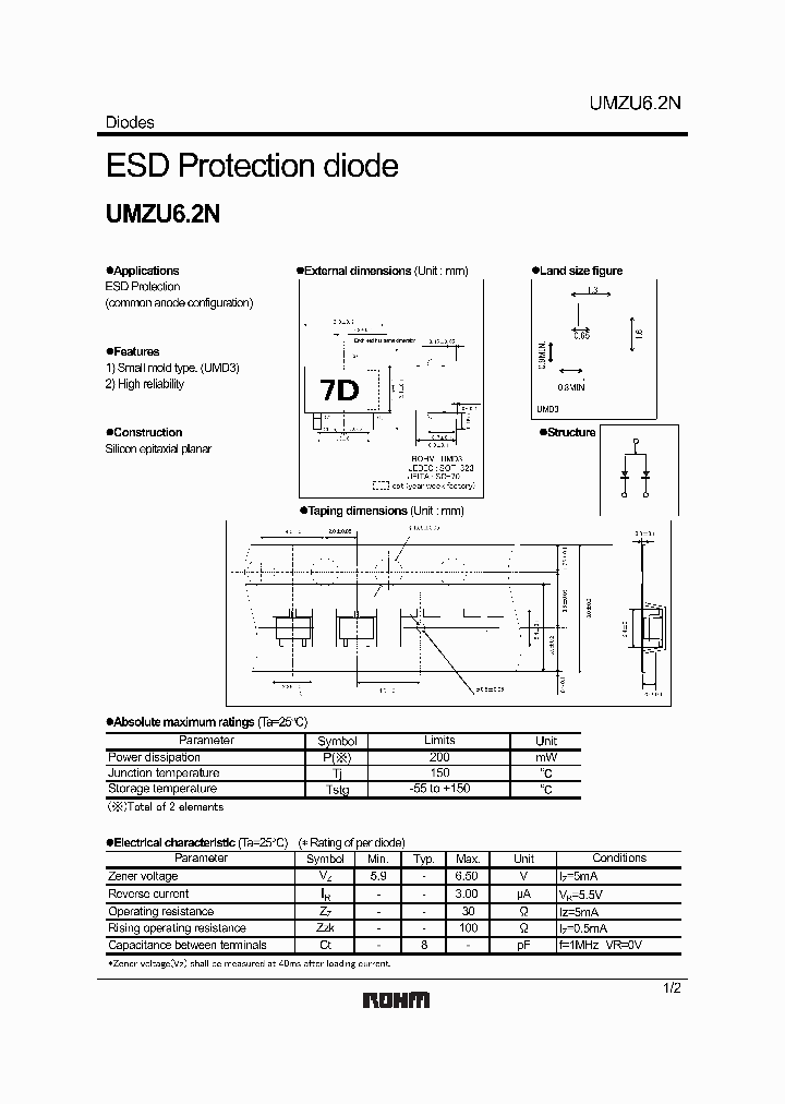 UMZU62N_1331562.PDF Datasheet