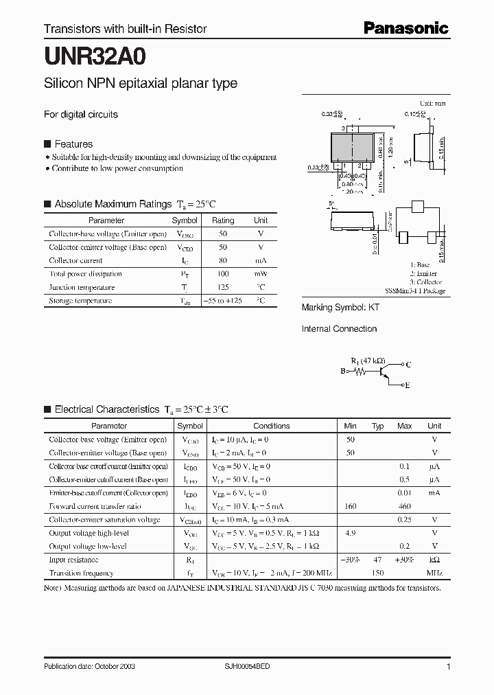 UNR32A0_1073939.PDF Datasheet