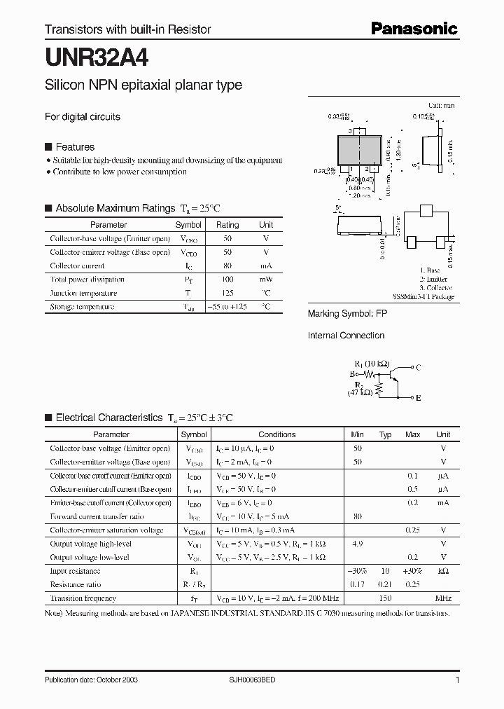 UNR32A4_1073942.PDF Datasheet