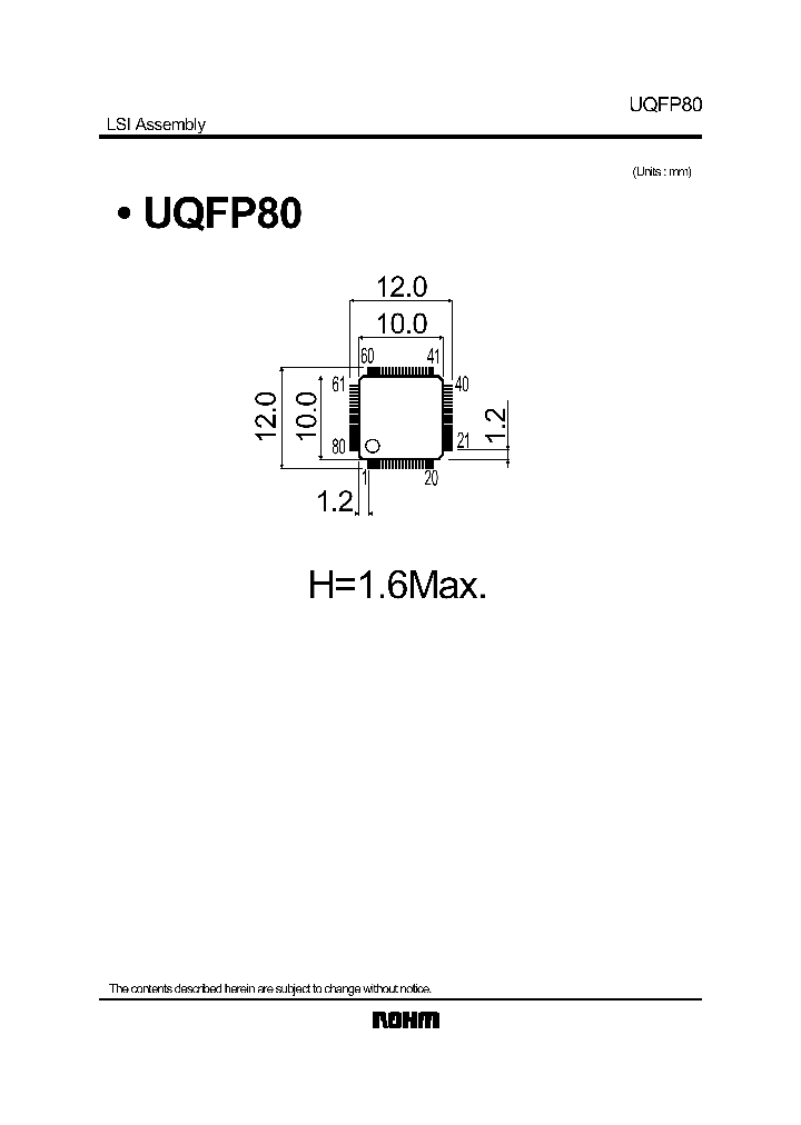 UQFP80_1332764.PDF Datasheet