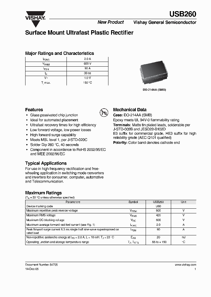 USB260-E35BT_1332935.PDF Datasheet