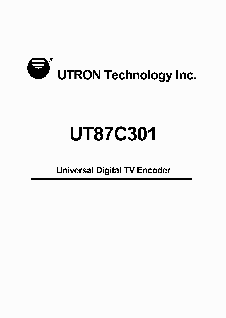 UT87C301_1333064.PDF Datasheet