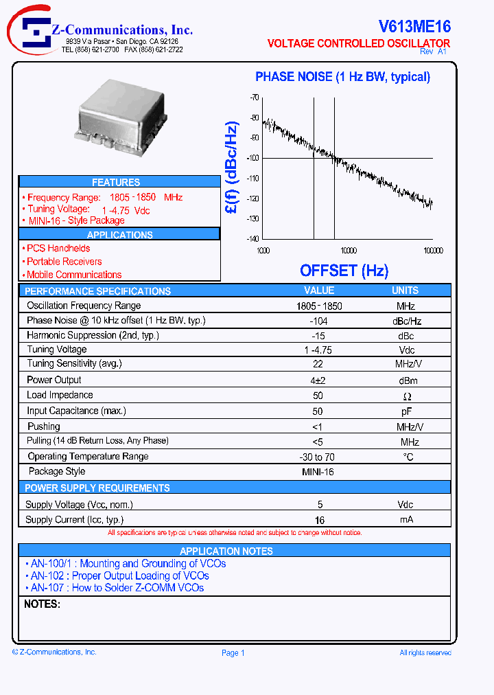 V613ME16_1333800.PDF Datasheet
