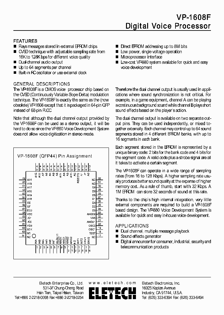 VP-1608F_1334785.PDF Datasheet