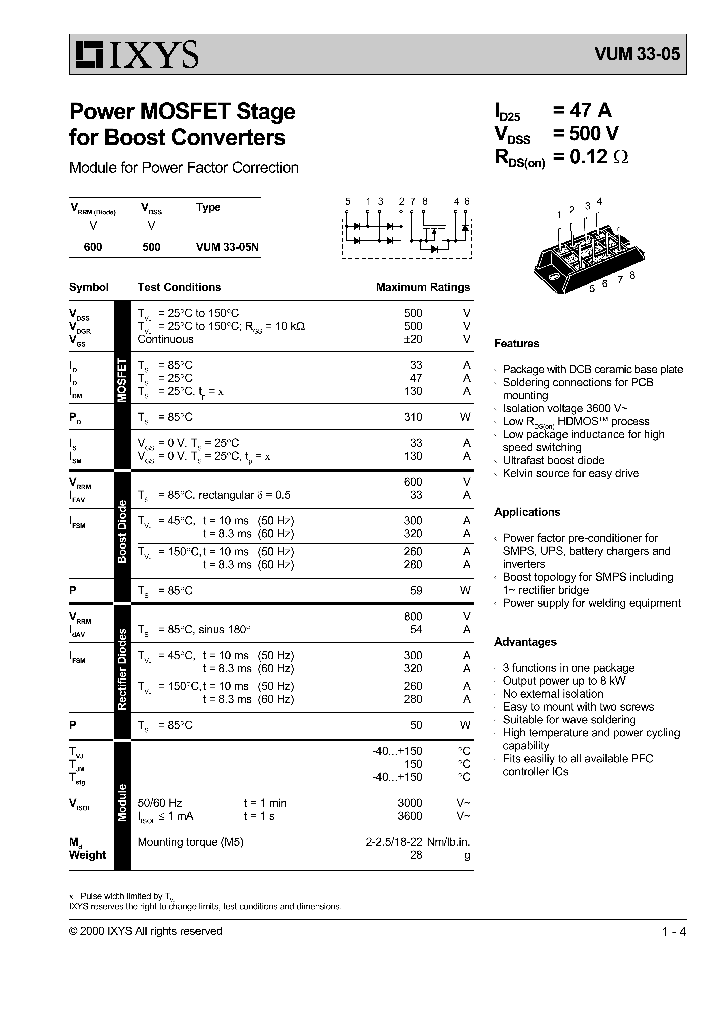 VUM33-05N_1335265.PDF Datasheet