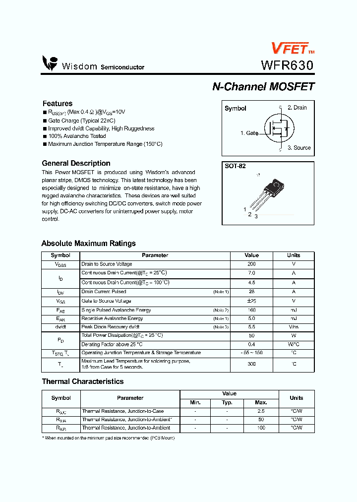 WFR630_1336050.PDF Datasheet