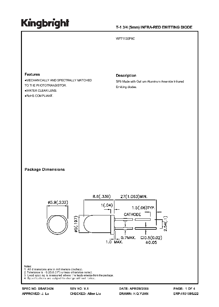 WP7113SF6C_1336675.PDF Datasheet