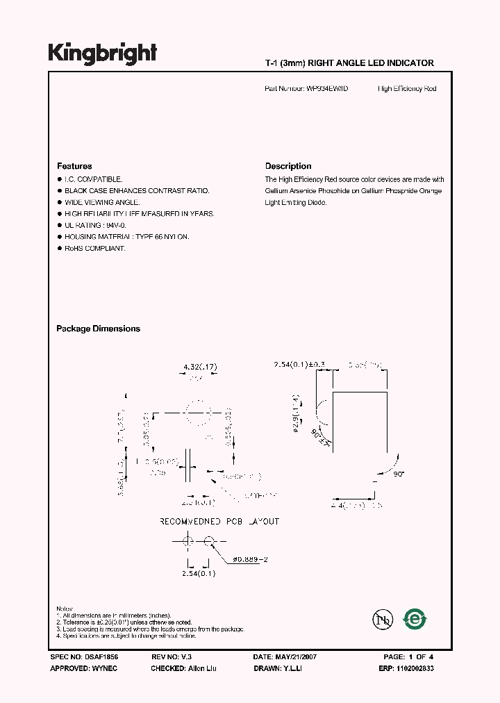 WP934EW-ID_930592.PDF Datasheet