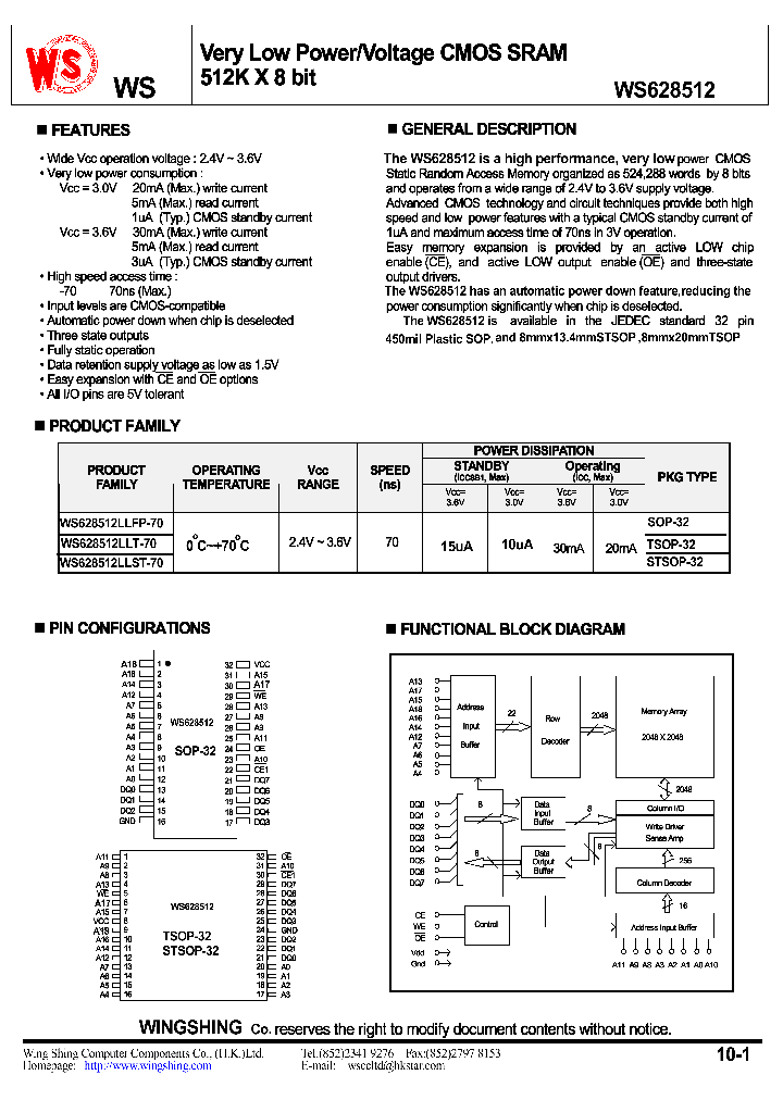 WS628512LLT-70_1336887.PDF Datasheet