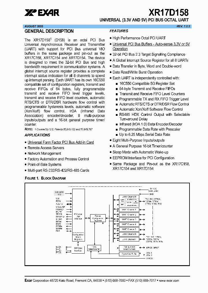 XR17D15805_1338215.PDF Datasheet