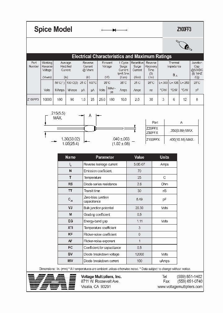 Z100FF3_1109248.PDF Datasheet