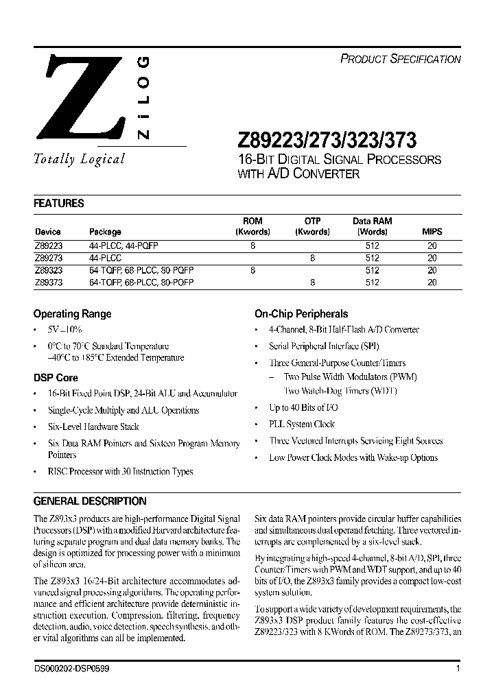 Z89373_1338932.PDF Datasheet