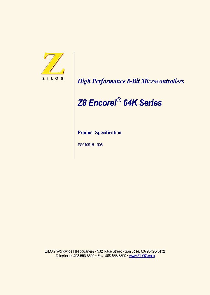 Z8F6423FT020SC_1338945.PDF Datasheet