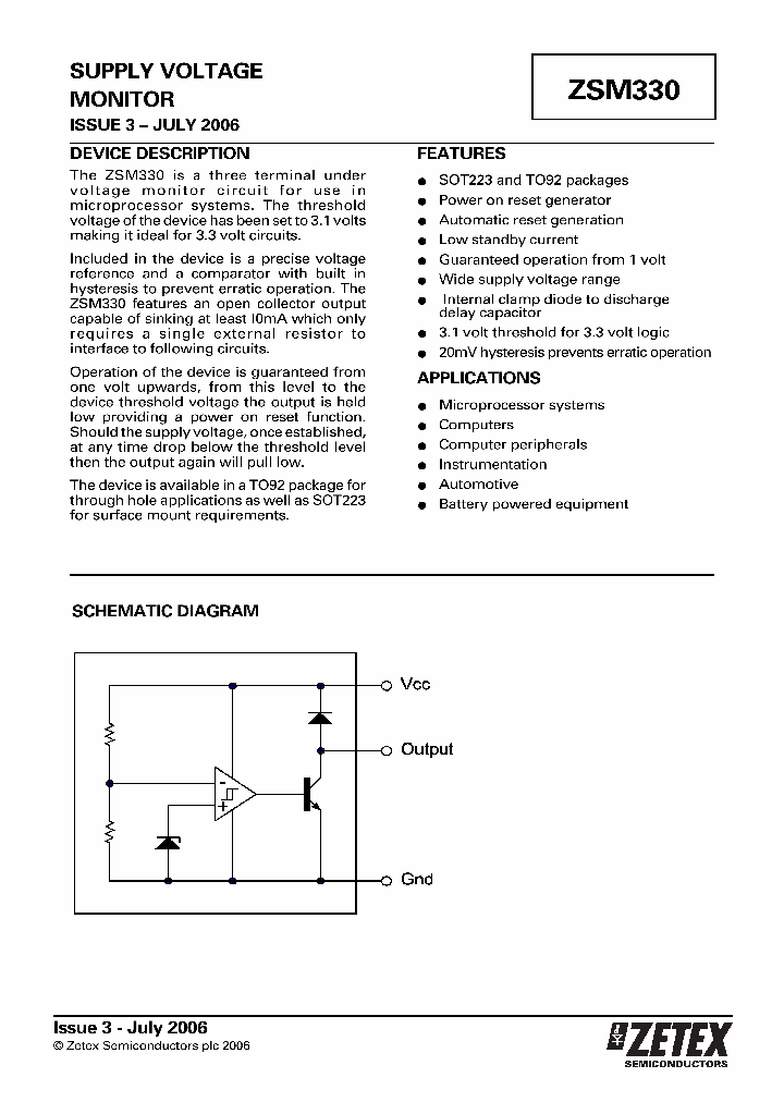 ZSM33006_1339486.PDF Datasheet