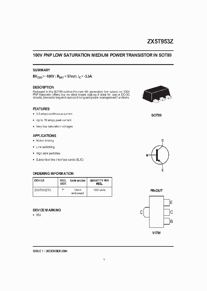ZX5T953Z_1112864.PDF Datasheet