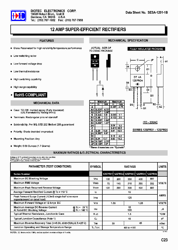 12SPR01_4160663.PDF Datasheet