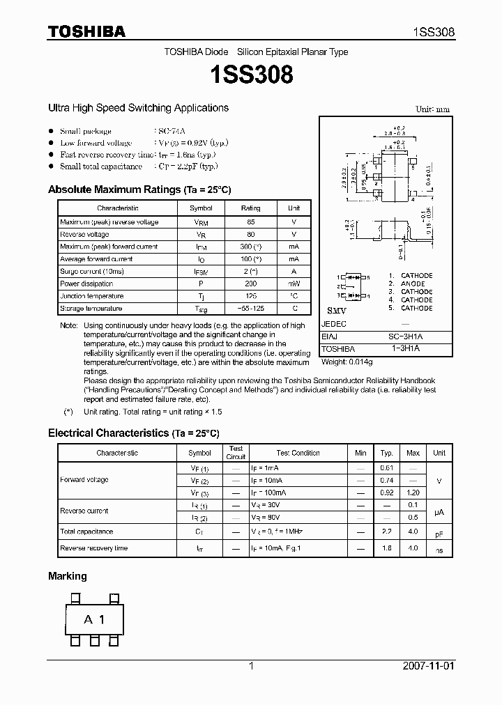 1SS30807_4126399.PDF Datasheet