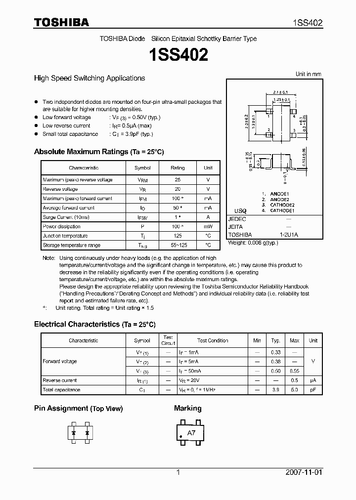 1SS40207_4126173.PDF Datasheet