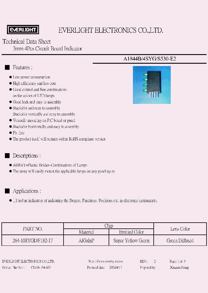 264-10SYGDF182-17_4162672.PDF Datasheet