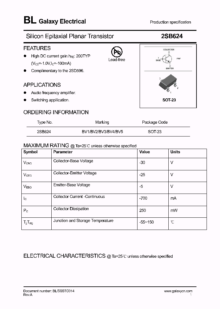 2SB624_4151390.PDF Datasheet