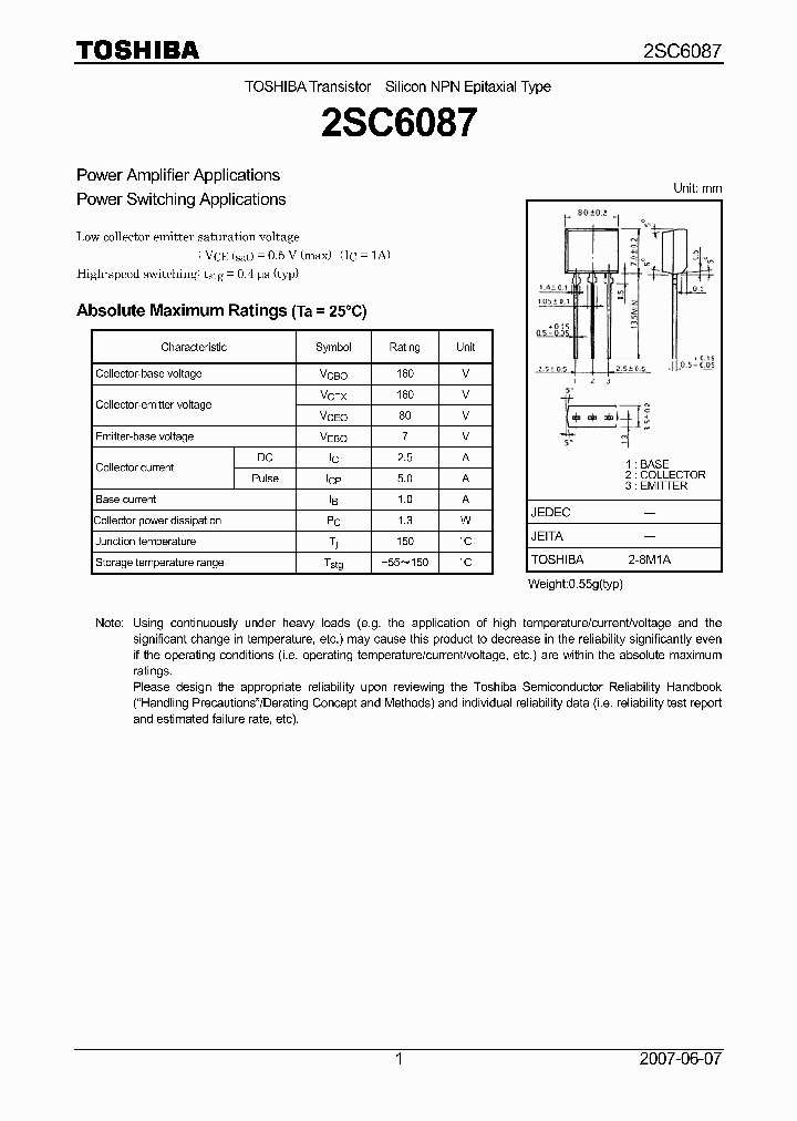 2SC6087_4117141.PDF Datasheet