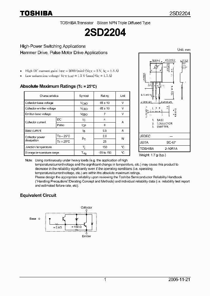 2SD220406_4125869.PDF Datasheet
