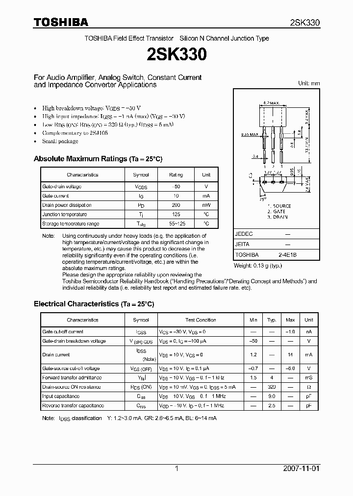 2SK33007_4125690.PDF Datasheet